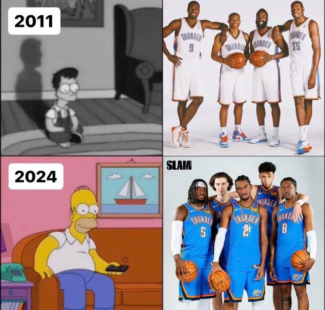 开云-超越旧版三少！雷霆成NBA历史最年轻季后赛赢家